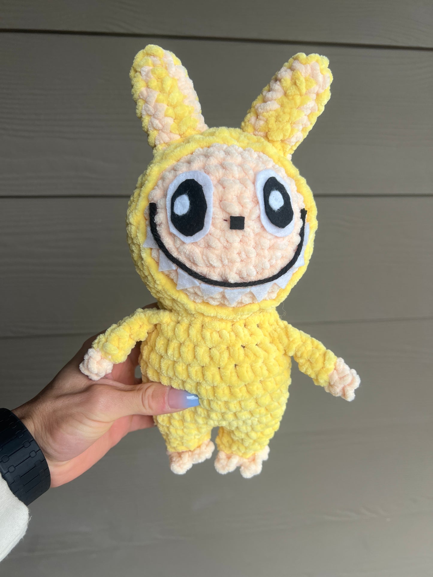 Crochet Lafufu Plush Doll β Made to order * β€οΈπ¦