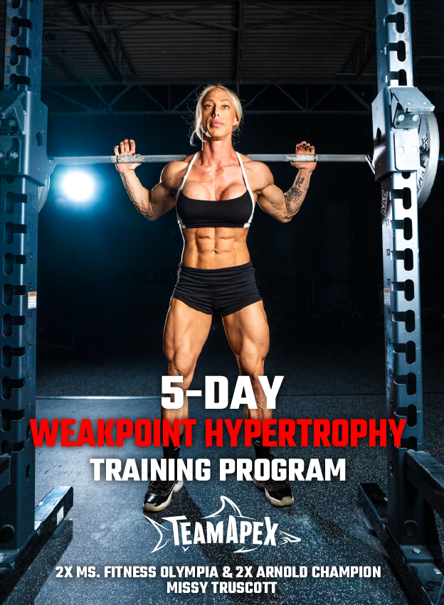 Day Weak Point Training Program Template - Main Image
