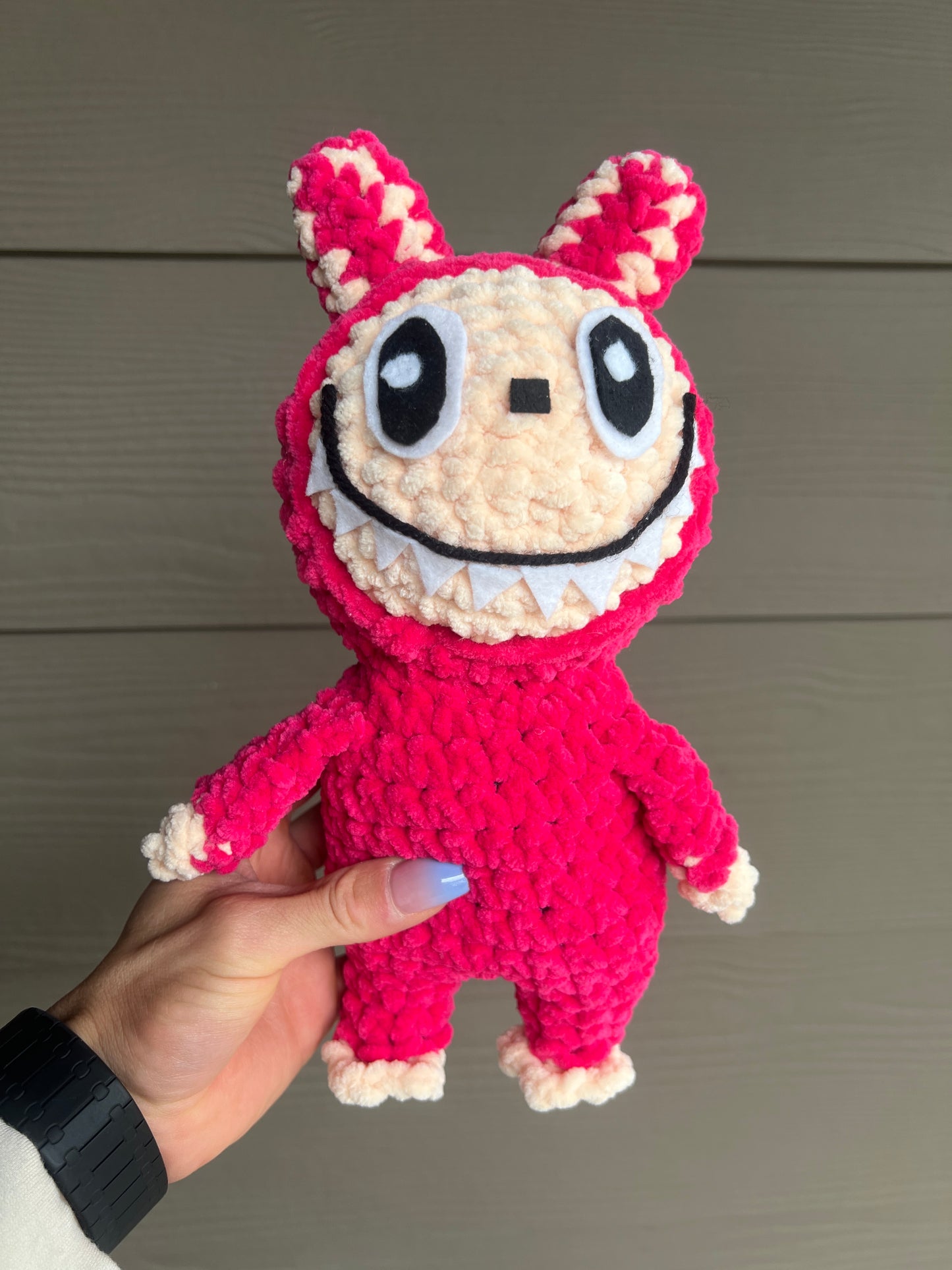 Crochet Lafufu Plush Doll – Made to order * ❤️🦈