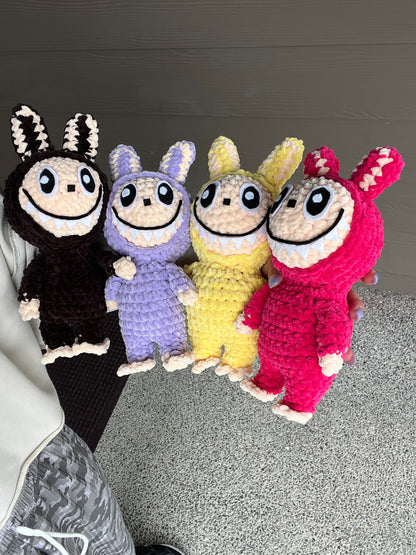 Crochet Lafufu Plush Doll – Made to order * ❤️🦈
